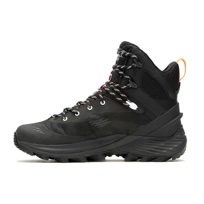 Men Merrell Boots Rogue Hiker Mid GORETEX Black Men Merrell Boots Rogue Hiker Mid GORETEX Black