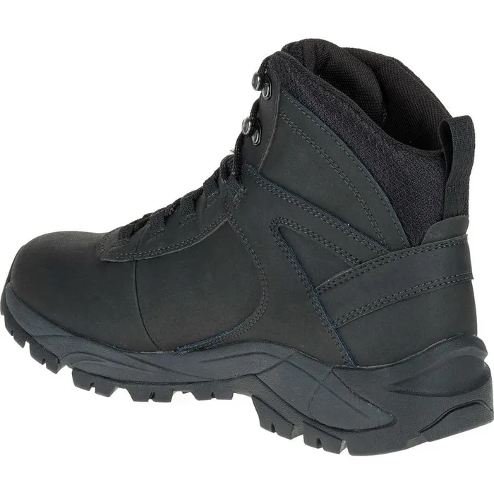 Men Merrell Boots Vego Mid Leather Waterproof Black Men Merrell Boots Vego Mid Leather Waterproof Black