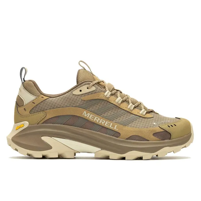 Men Merrell Shoes Moab Speed 2 GORETEX Coyote