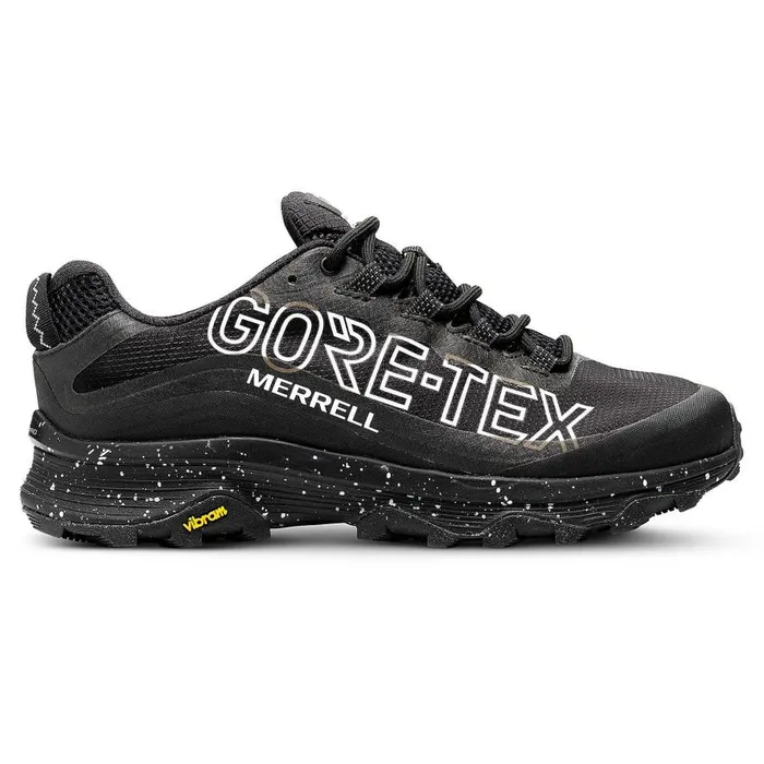 Men Merrell Shoes Moab Speed GORETEX Black
