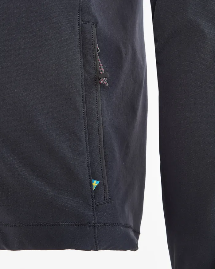 Men Mithril WindStretch Softshell Jacket Dark Dusty Green Klttermusen Wind Resistant Jackets
