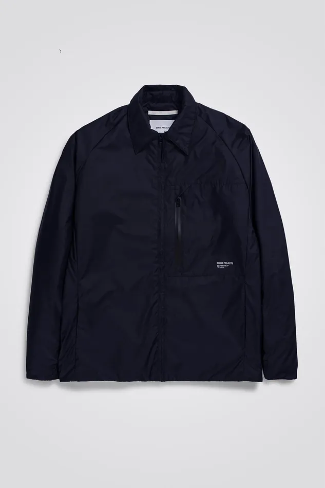 Men Osa Light Pertex Dark Navy Norse Projects Outerwear