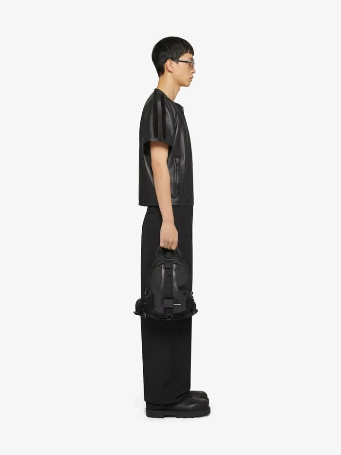 Men Outerwear and Blousons Givenchy Jacket In Perforated Leather Black