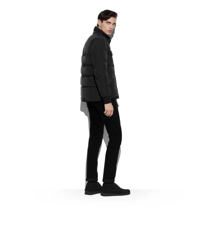 Men Outerwear Tom Ford Down Outershirt Black Men Outerwear Tom Ford Down Outershirt Black