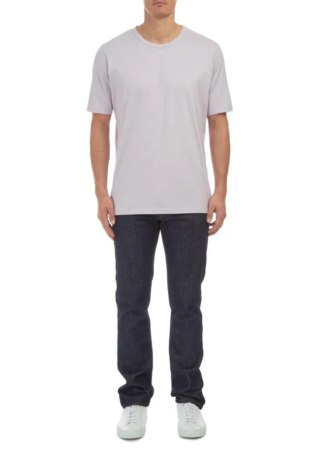 Men Pants Gabriela Hearst Anthony Five Pocket Pant In Raw Cone Denim