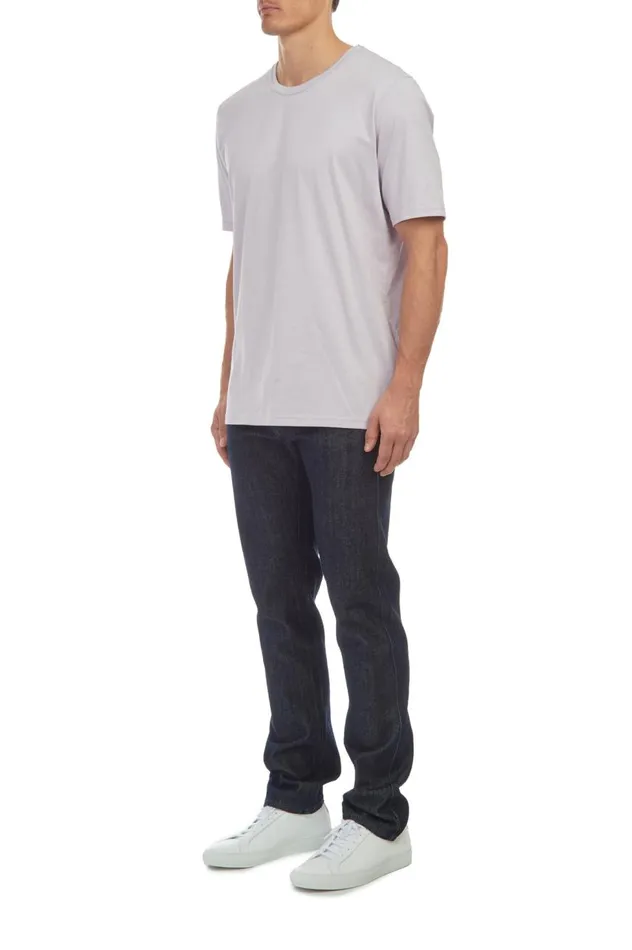 Men Pants Gabriela Hearst Anthony Five Pocket Pant In Raw Cone Denim