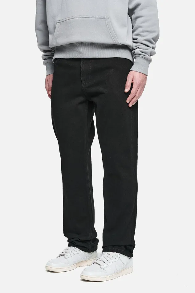 Men Pegador Basic Bottoms Baures Straight Jeans Deep Black Men Pegador Basic Bottoms Baures Straight Jeans Deep Black