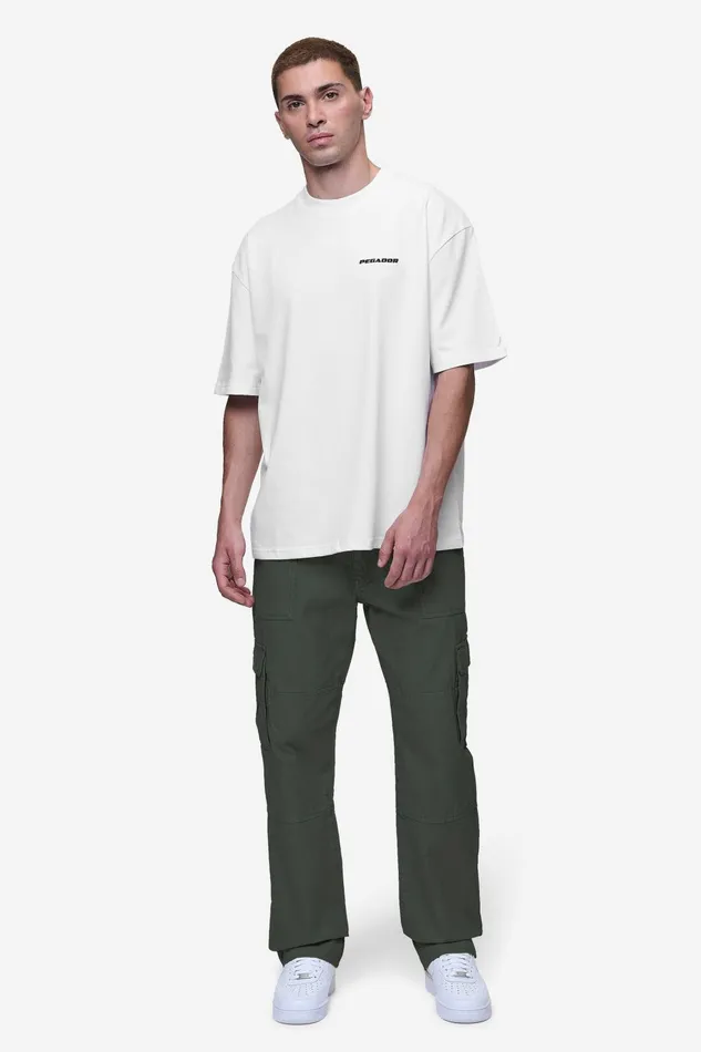 Men Pegador Basic Bottoms Risley Cargo Pants Olive Green Men Pegador Basic Bottoms Risley Cargo Pants Olive Green