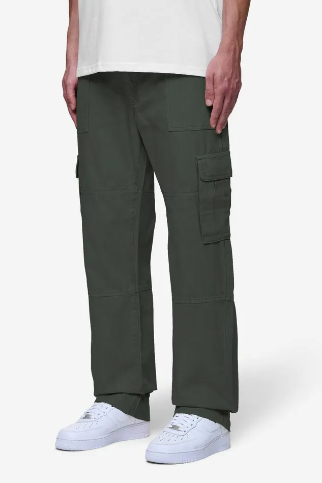 Men Pegador Basic Bottoms Risley Cargo Pants Olive Green Men Pegador Basic Bottoms Risley Cargo Pants Olive Green