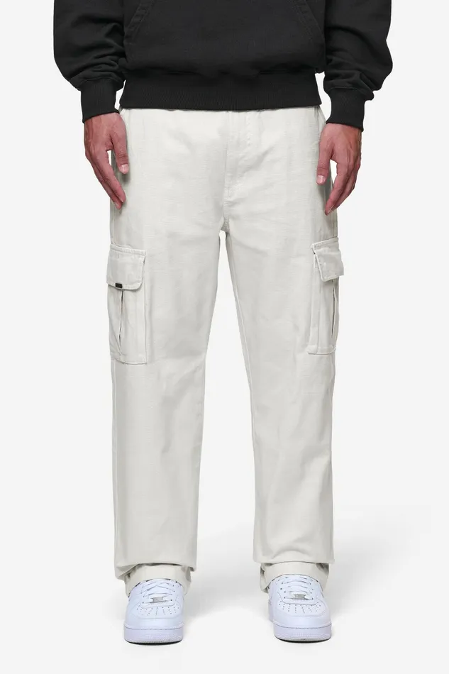 Men Pegador Basic Bottoms Waymir Cargo Pants Cream