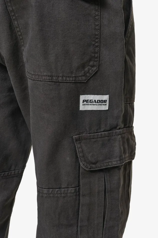 Men Pegador Cargos Risley Cargo Pants Dark Brown Men Pegador Cargos Risley Cargo Pants Dark Brown