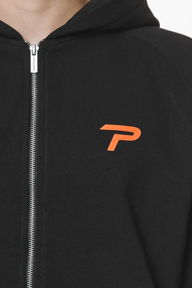 Men Pegador Hoodies Barone Raglan Sweat Jacket Black Men Pegador Hoodies Barone Raglan Sweat Jacket Black