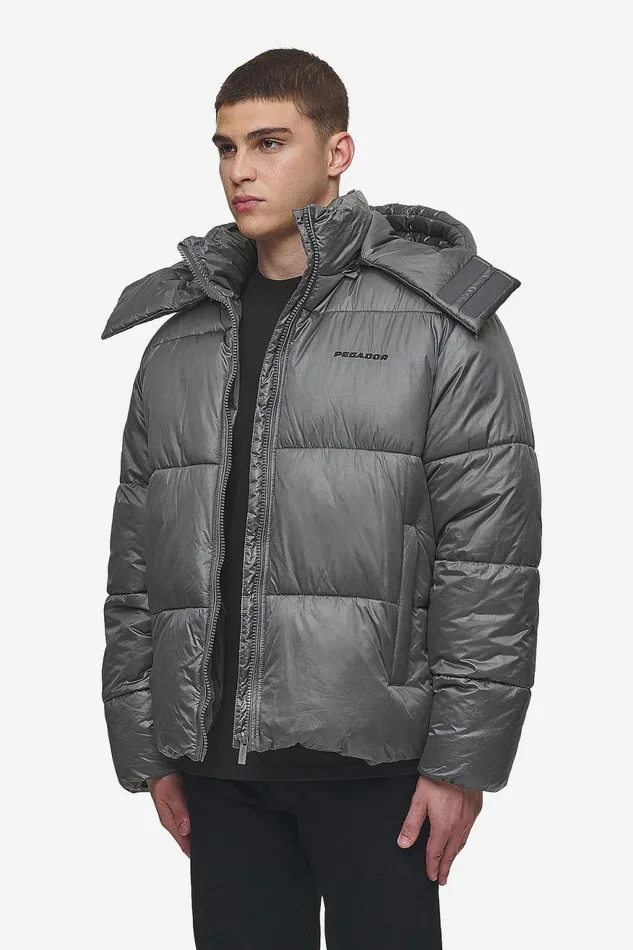 Men Pegador Jacken Marten Vintage Puffer Jacket Anthracite Men Pegador Jacken Marten Vintage Puffer Jacket Anthracite