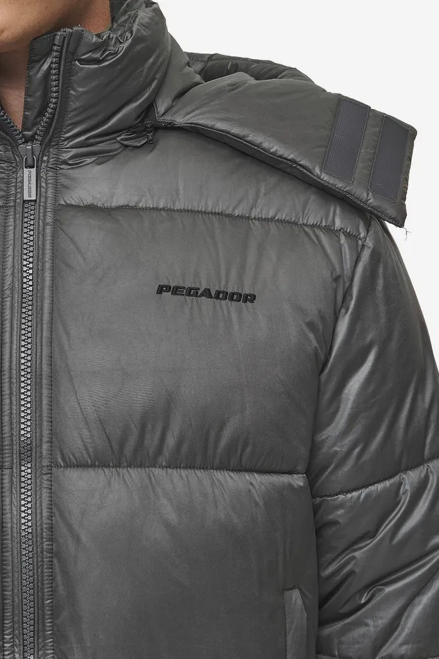 Men Pegador Jacken Marten Vintage Puffer Jacket Anthracite Men Pegador Jacken Marten Vintage Puffer Jacket Anthracite