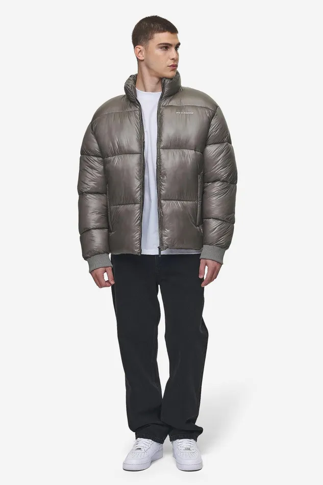 Men Pegador Jacken Solin Light Glossy Puffer Jacket Rock Grey Men Pegador Jacken Solin Light Glossy Puffer Jacket Rock Grey