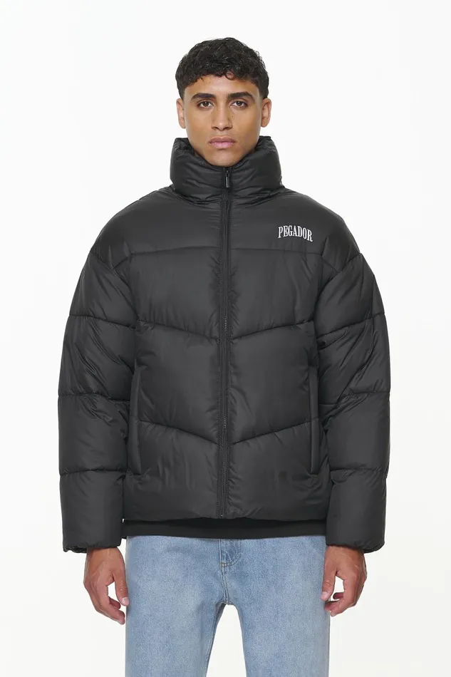 Men Pegador Jacken Spiller Puffer Jacket Black Men Pegador Jacken Spiller Puffer Jacket Black