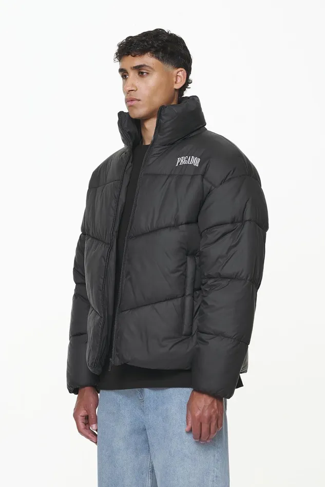 Men Pegador Jacken Spiller Puffer Jacket Black Men Pegador Jacken Spiller Puffer Jacket Black