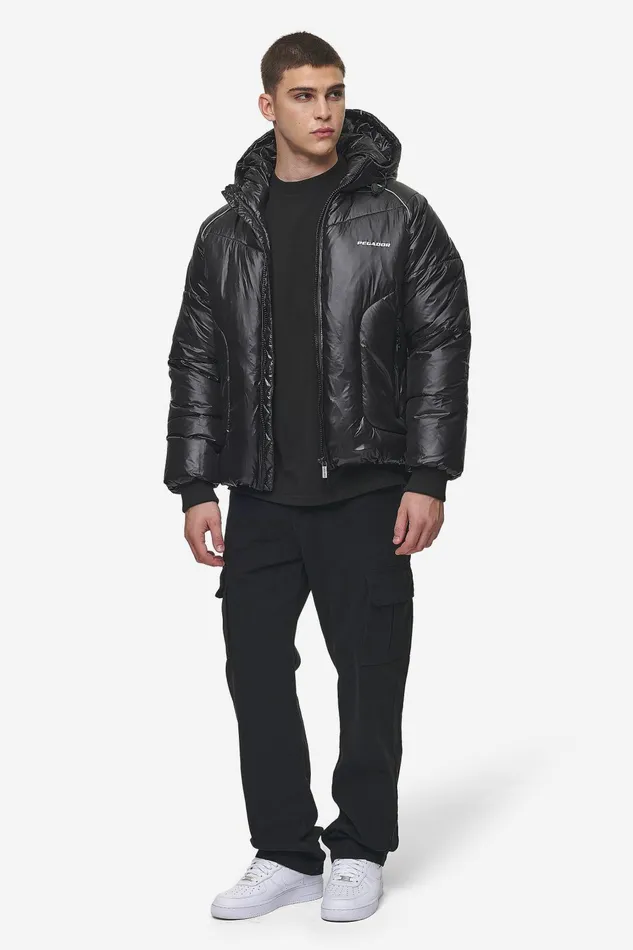 Men Pegador Jacken Toby Raglan Puffer Jacket Black Men Pegador Jacken Toby Raglan Puffer Jacket Black