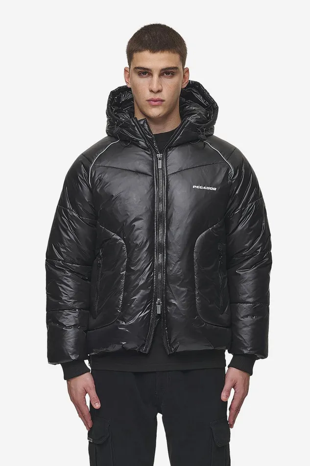 Men Pegador Jacken Toby Raglan Puffer Jacket Black Men Pegador Jacken Toby Raglan Puffer Jacket Black