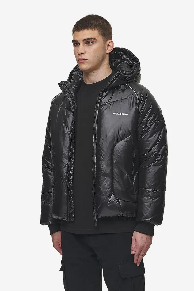 Men Pegador Jacken Toby Raglan Puffer Jacket Black Men Pegador Jacken Toby Raglan Puffer Jacket Black