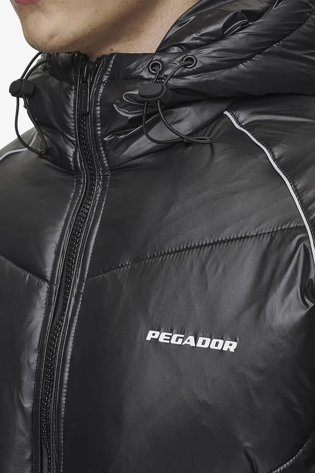 Men Pegador Jacken Toby Raglan Puffer Jacket Black Men Pegador Jacken Toby Raglan Puffer Jacket Black