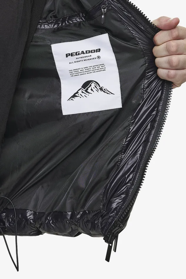 Men Pegador Jacken Toby Raglan Puffer Jacket Black Men Pegador Jacken Toby Raglan Puffer Jacket Black