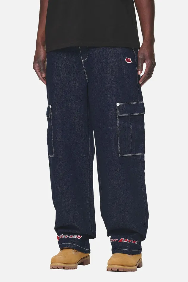 Men Pegador Jeans Renton Loose Jeans Dark Blue Men Pegador Jeans Renton Loose Jeans Dark Blue