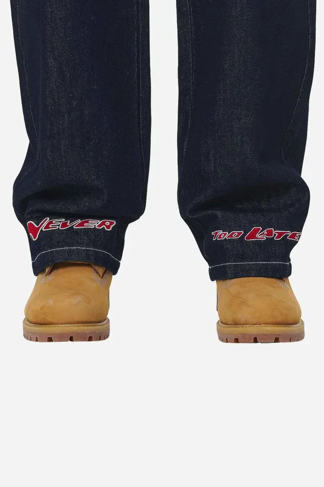Men Pegador Jeans Renton Loose Jeans Dark Blue Men Pegador Jeans Renton Loose Jeans Dark Blue