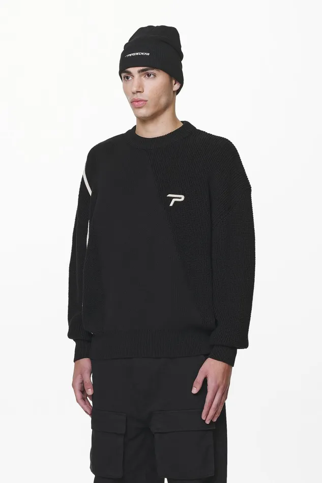 Men Pegador Knitwear Deary Knit Sweater Black Men Pegador Knitwear Deary Knit Sweater Black