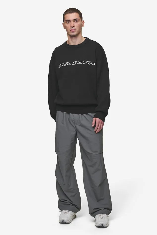 Men Pegador Knitwear Lenox Oversized Knit Sweater Black Men Pegador Knitwear Lenox Oversized Knit Sweater Black