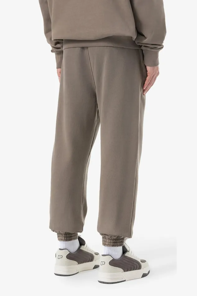 Men Pegador Pants and Joggers Logo Heavy Sweat Jogger Vintage Dust Brown Men Pegador Pants and Joggers Logo Heavy Sweat Jogger Vintage Dust Brown