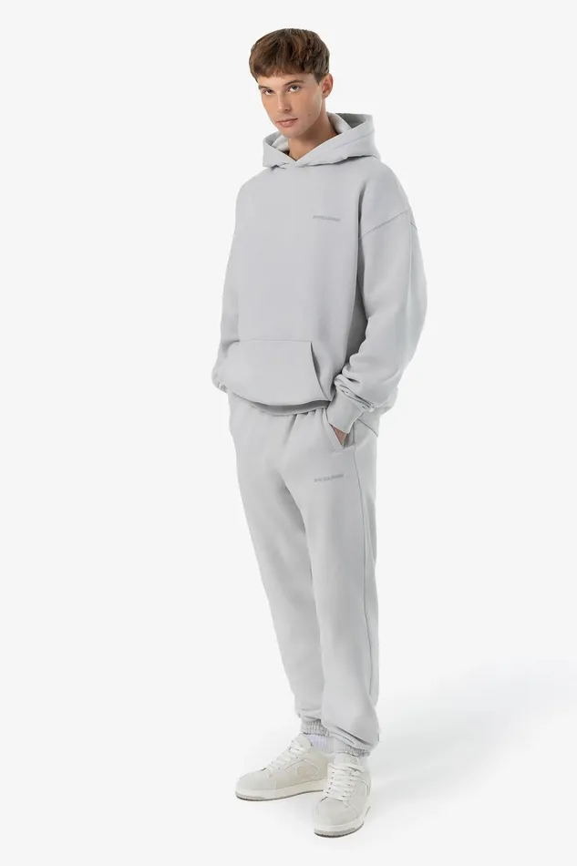 Men Pegador Pants and Joggers Logo Heavy Sweat Jogger Washed Clear Grey Gum Men Pegador Pants and Joggers Logo Heavy Sweat Jogger Washed Clear Grey Gum