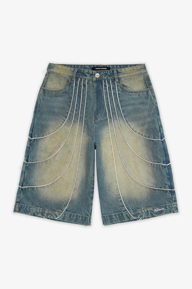 Men Pegador Shorts Treasure Jorts Vintage Blue Men Pegador Shorts Treasure Jorts Vintage Blue
