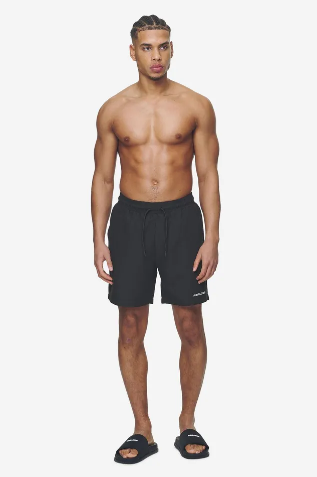 Men Pegador Swim Shorts Logo Swim Shorts Black Men Pegador Swim Shorts Logo Swim Shorts Black