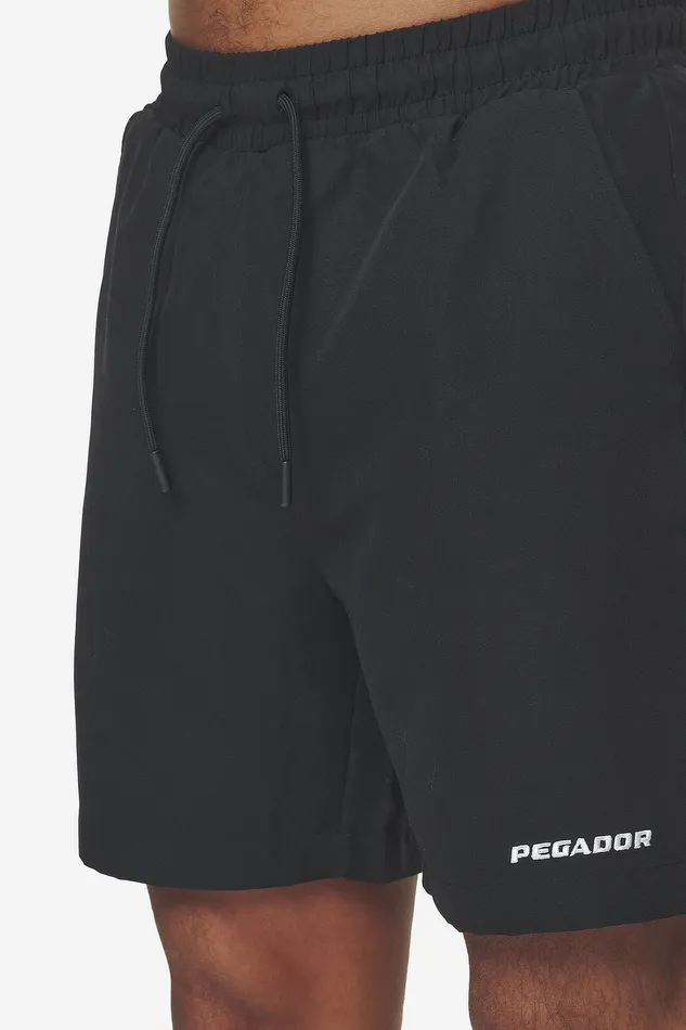 Men Pegador Swim Shorts Logo Swim Shorts Black Men Pegador Swim Shorts Logo Swim Shorts Black