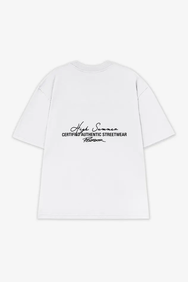 Men Pegador Tees Banberry Oversized Tee White Men Pegador Tees Banberry Oversized Tee White