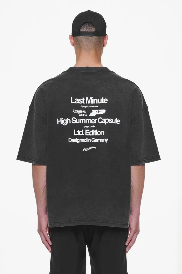 Men Pegador Tees Caesar Boxy Tee Vintage Black