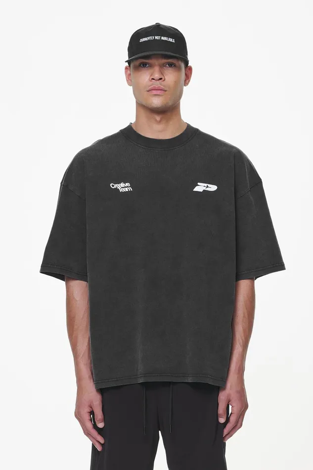 Men Pegador Tees Caesar Boxy Tee Vintage Black