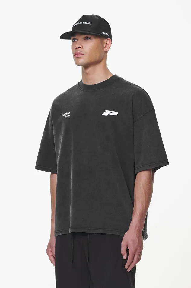 Men Pegador Tees Caesar Boxy Tee Vintage Black