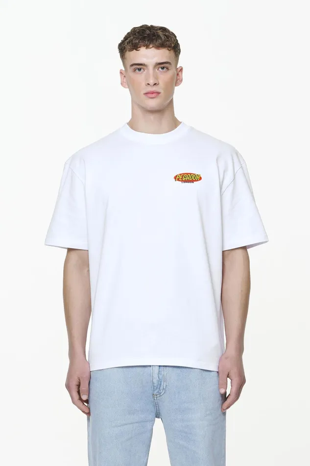 Men Pegador Tees Docks Oversized Tee White Men Pegador Tees Docks Oversized Tee White