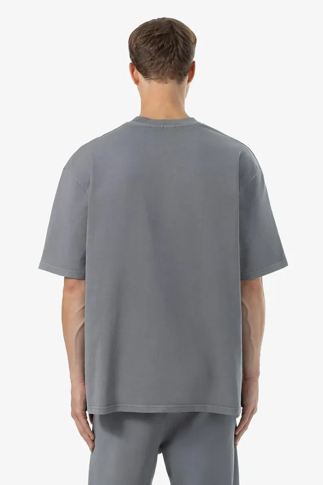 Men Pegador Tees Logo Oversized Tee Vintage Grey Grey