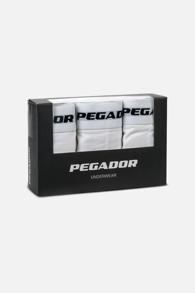 Men Pegador Underwear Ango Boxershorts 3 Pack White White Men Pegador Underwear Ango Boxershorts 3 Pack White White