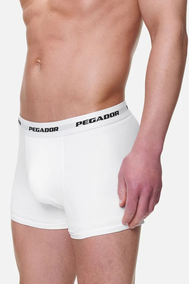 Men Pegador Underwear Ango Boxershorts 3 Pack White White Men Pegador Underwear Ango Boxershorts 3 Pack White White