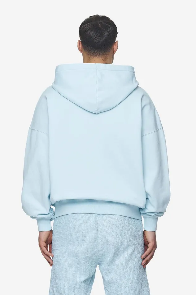 Men Pegador Zip Hoodies Leono Boxy Sweat Jacket Washed Baby Blue Baby Blue Men Pegador Zip Hoodies Leono Boxy Sweat Jacket Washed Baby Blue Baby Blue