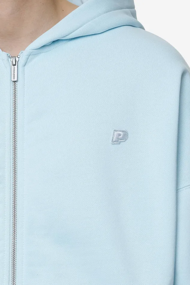 Men Pegador Zip Hoodies Leono Boxy Sweat Jacket Washed Baby Blue Baby Blue Men Pegador Zip Hoodies Leono Boxy Sweat Jacket Washed Baby Blue Baby Blue