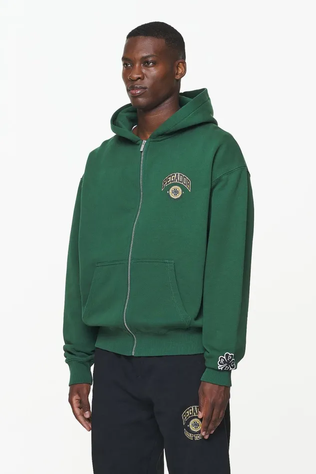 Men Pegador Zip Hoodies Smith Oversized Sweat Jacket Vintage Washed British Green Men Pegador Zip Hoodies Smith Oversized Sweat Jacket Vintage Washed British Green