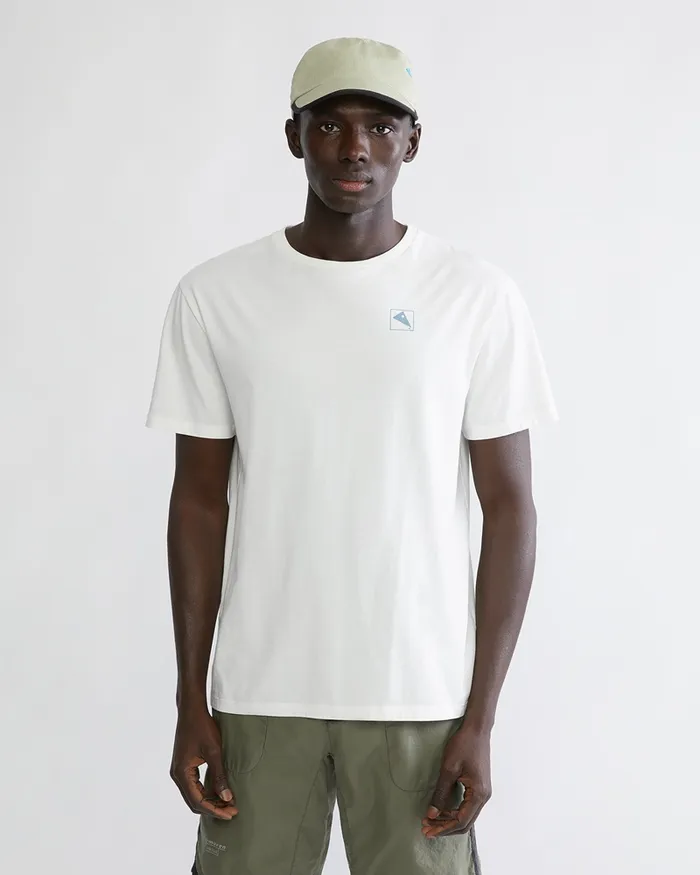 Men Runa Elements Organic Cotton Short Sleeve Tee Snow Klttermusen TShirts