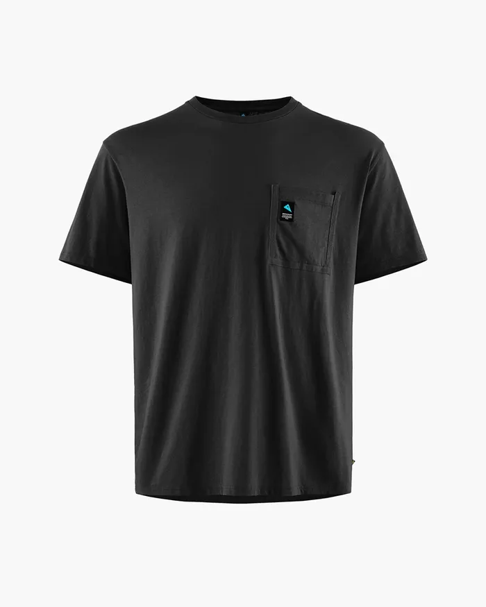 Men Runa Pocket Short Sleeve Tee Raven Klttermusen TShirts