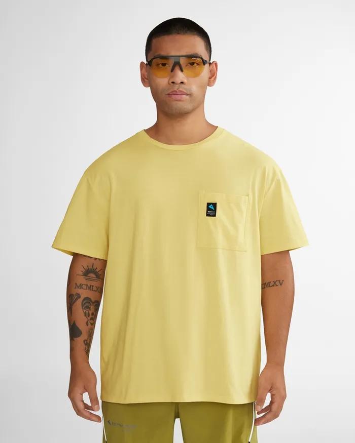Men Runa Pocket Short Sleeve Tee Raven Klttermusen TShirts