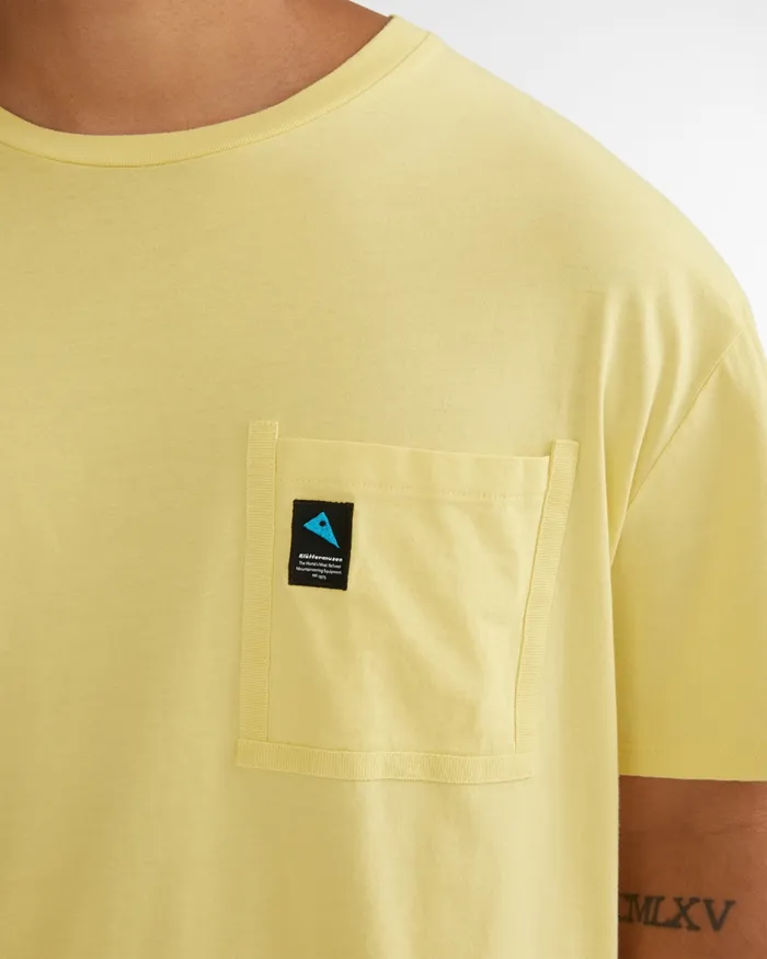 Men Runa Pocket Short Sleeve Tee Raven Klttermusen TShirts